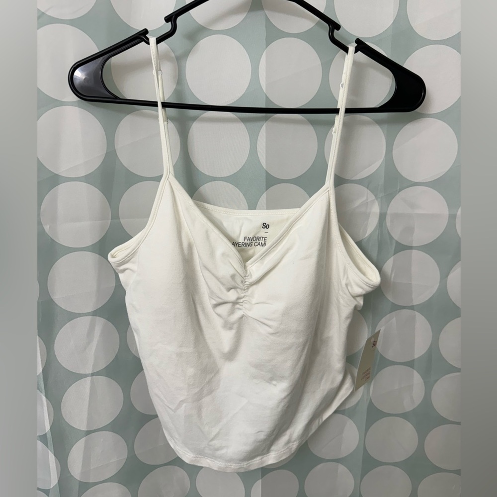 So White Layering Cami